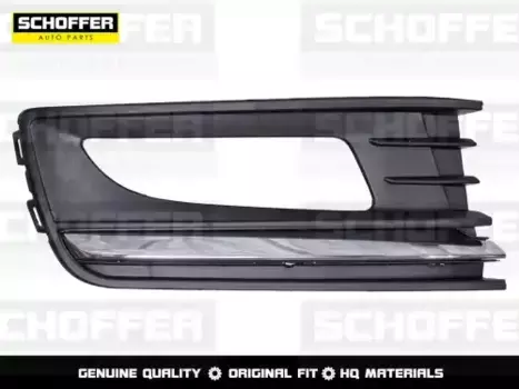Оправа противотуманной фары правая хром Volkswagen Polo sedan 15-20 SHF-01712 SCHOFFER