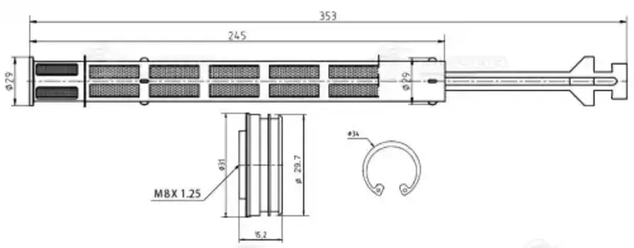 Осушитель кондиционера LUZAR LCD 1503
