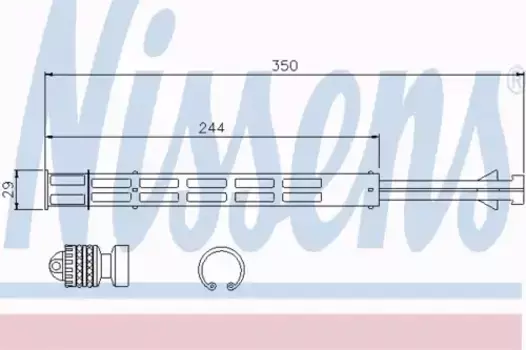 Осушитель кондиционера NISSENS 95358