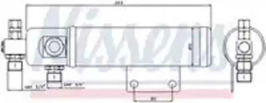 Осушитель кондиционера NISSENS 95493