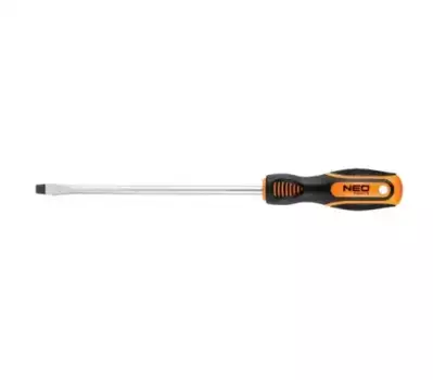 отвертка! шлицевая 8.0 x 200 мм\ 04176 NEO