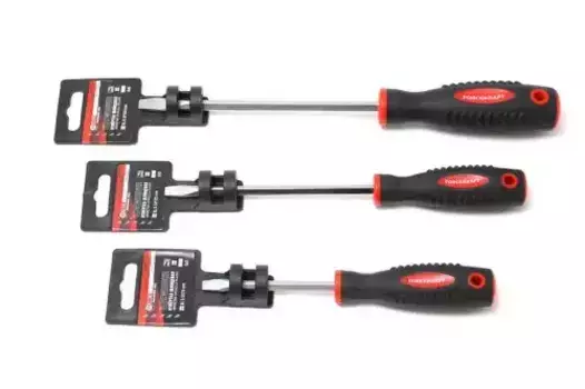 отвертка шлицевая! магнитная ''profi'' S2 SL6.5х100мм\ FK70165100 FORCEKRAFT