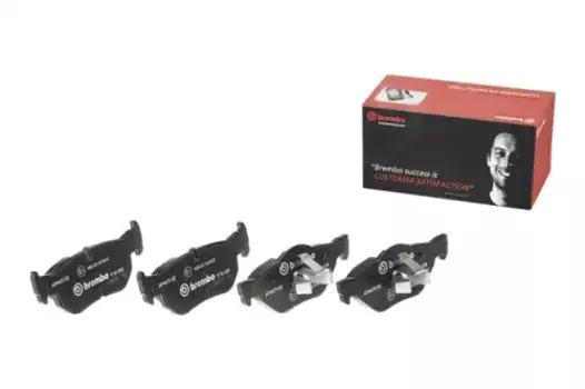 Тормозные колодки дисковые задняя ось BREMBO P 06 038