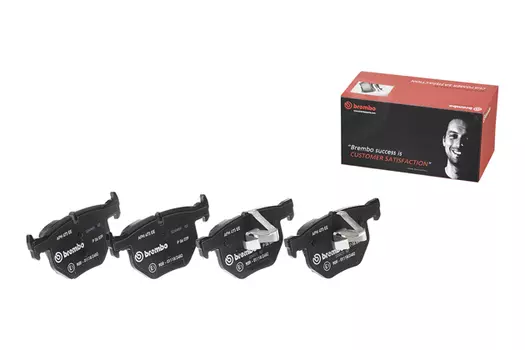 Тормозные колодки дисковые задняя ось BREMBO P 06 039