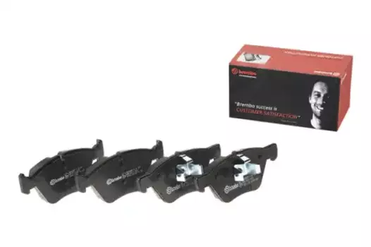 Тормозные колодки дисковые передняя ось BREMBO P 06 040