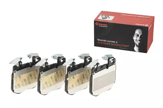 Тормозные колодки дисковые передняя ось BREMBO P06106