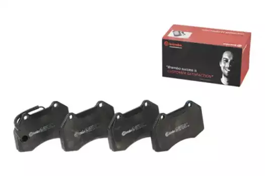 Тормозные колодки дисковые передняя ось BREMBO P 23 117