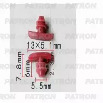 P371338 Клипса пластмассовая Hyundai,Kia применяемость: внутренняя отделка, дв PATRON