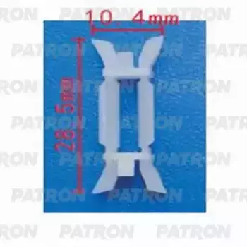 P371389 Клипса пластмассовая Renault применяемость: обшивка, двери, фиксатор, уплотнитель PATRON