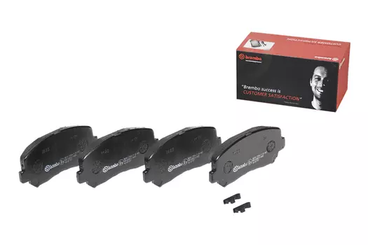 Тормозные колодки дисковые передняя ось BREMBO P 49 045