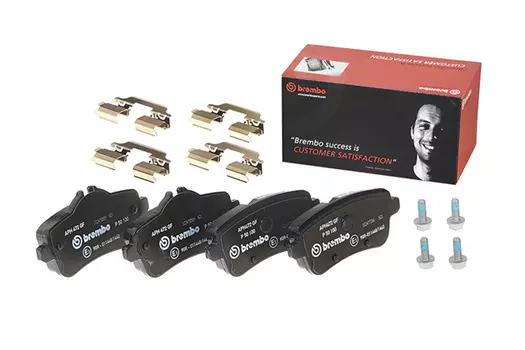 Тормозные колодки дисковые задняя ось BREMBO P 50 100