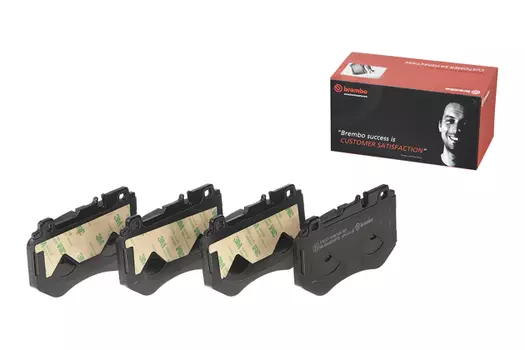 Тормозные колодки дисковые передняя ось BREMBO P 50 123