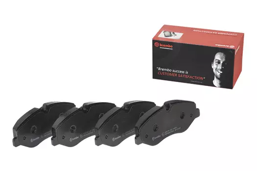 Тормозные колодки дисковые передняя ось BREMBO P 50 129