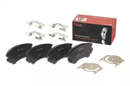 Тормозные колодки дисковые передняя ось BREMBO P 59 055