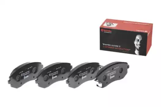 Тормозные колодки дисковые передняя ось BREMBO P 78 013