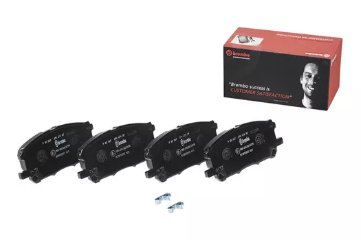 Тормозные колодки дисковые передняя ось BREMBO P 83 067