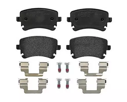 Тормозные колодки дисковые задняя ось BREMBO P 85 076