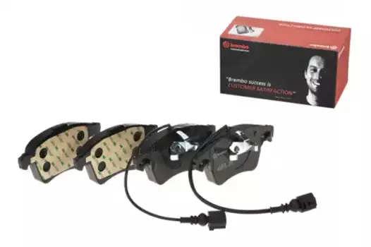 Тормозные колодки дисковые передняя ось BREMBO P 85 090