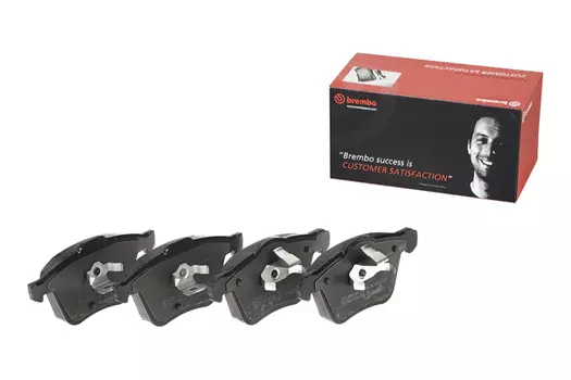 Тормозные колодки дисковые передняя ось BREMBO P 86 018