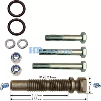 палец рессоры !перед.\Scania 94/114/124/144