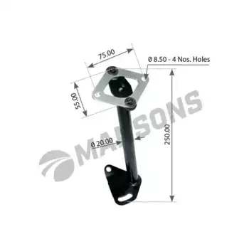 палец !торм колодки d30xd20x103,5\ RVI 340TI 100.674 MANSONS