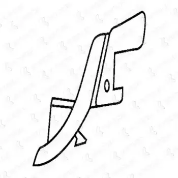 панель кабины!верхняя угловая лев.\VOLVO FM9(G1), FM12(G2), FH12(G3)