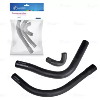 патрубки системы охлаждения! к-кт 3шт\ Lada 1111 Ока