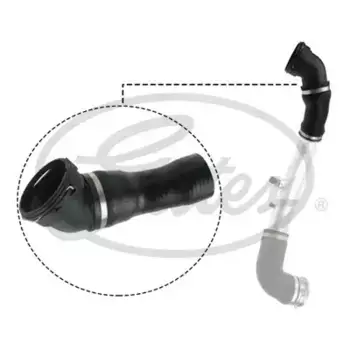 патрубок интеркулера!\BMW 530d 05-07 09-0715 GATES