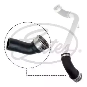 патрубок интеркулера!\BMW X5 03-06 09-0750 GATES