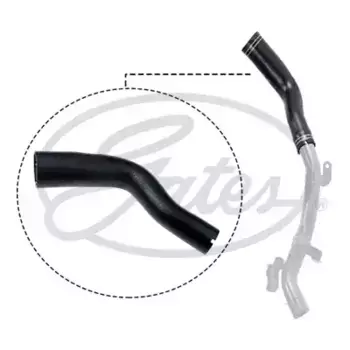 патрубок интеркулера!\FIAT Doblo 04-13 09-0063 GATES