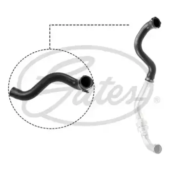 патрубок интеркулера!\ Renault Megane II 1.4i 16V/1.6i 16V 02-09 09-0089 GATES