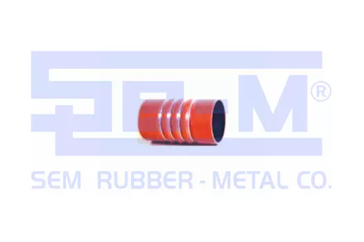 патрубок интеркулера! (рм) силикон красн.\ Iveco Cursor-Stralis 11222 SE-M