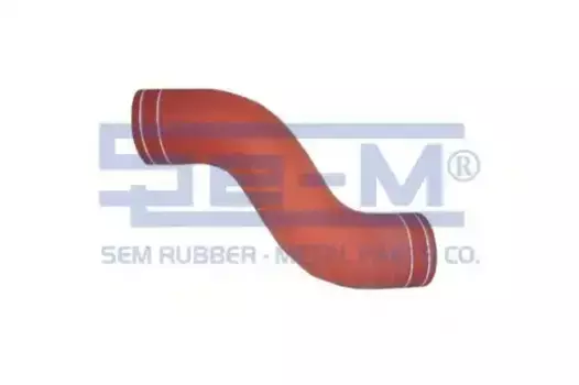 патрубок интеркулера!силикон, красный 80x325x330мм изогнутый\RVI Kerax/Premium 8903 SE-M