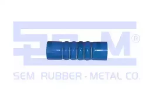 патрубок интеркулера! силиконовый синий d=85 L=200 4кольца\ MB Atego 98>/Axor 02> 11175 SE-M