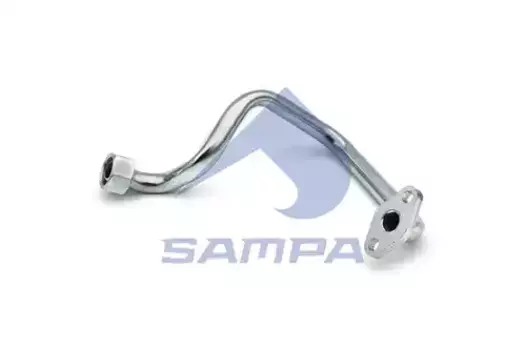 патрубок компрессора! (м)\ MB Actros OM501LA 206.081 SAMPA
