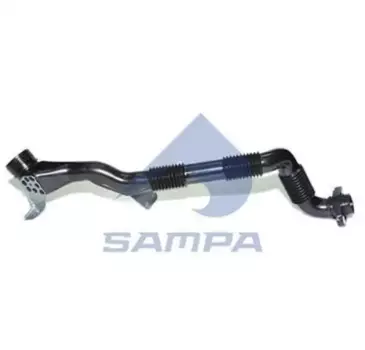 патрубок масляной горловины ! (мп)\VOLVO FH/FM дв. D12A/C 031.223 SAMPA