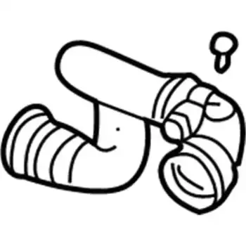 патрубок радиатора!\ BMW E53 3.0i 00-06 11 53 7 500 733