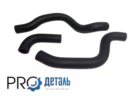 Патрубок радиатора для а/м ВАЗ 2110 (инж.),алюминиевый термостат (к-кт 3шт.) 'ProДеталь' DPPR2110087