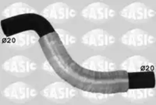 патрубок радиатора печки!\ VW Golf/Vento/Passat 1.6-1.9 TDi 91-97 3406274 SASIC