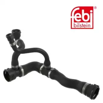 патрубок радиатора верхний левый!\ BMW E60/61 03> 46037 FEBI