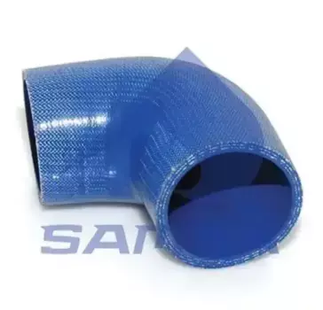 патрубок ретардера!(р) d59xd69x118 изгиб 90° силикон синий \MAN F90-F2000/MAZ-MAN 020.467 SAMPA
