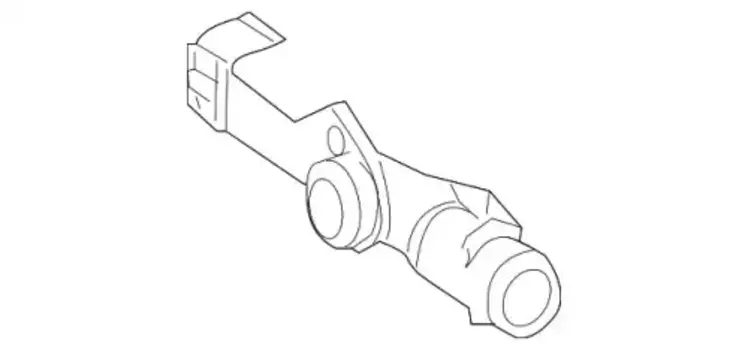 патрубок системы охлаждения!\ MB W203/W204/W211/W212 271 200 13 52