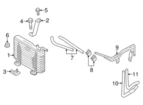 патрубок системы охлаждения!\ Mitsubishi Outlander 2922A606