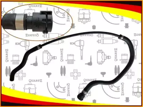Патрубок системы охлаждения QZ17127565092 QUARTZ