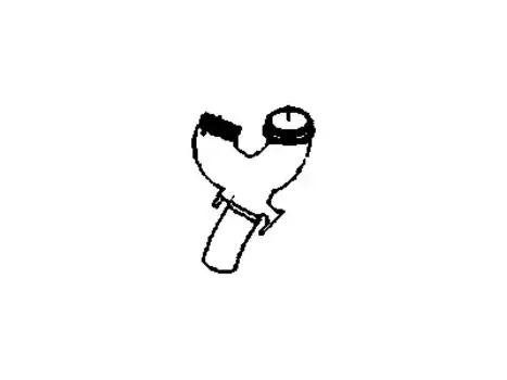 Патрубок воздушного фильтра CHEVROLET AVEO 96800818 GM