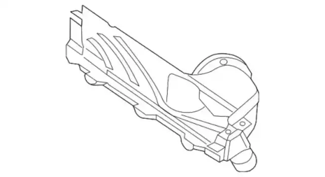 патрубок воздушный!\ Audi A3/S3/Q2/Q3, Skoda Octavia, VW Golf/Jetta/Tiguan 5Q0129621G VAG