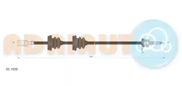 PE15128=43.20108=DL-S31024=s31024 [171957803H] !трос спидометра\VW Golf/Jetta 1.6/1.8 81> 55.1509 ADRIAUTO