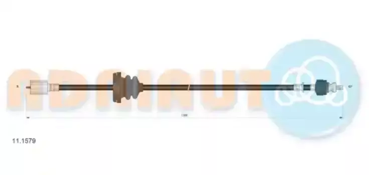 PE15152=15.20190=s07122 [7745213] !трос спидометра\ Fiat Ducato all 91-93 11.1579 ADRIAUTO