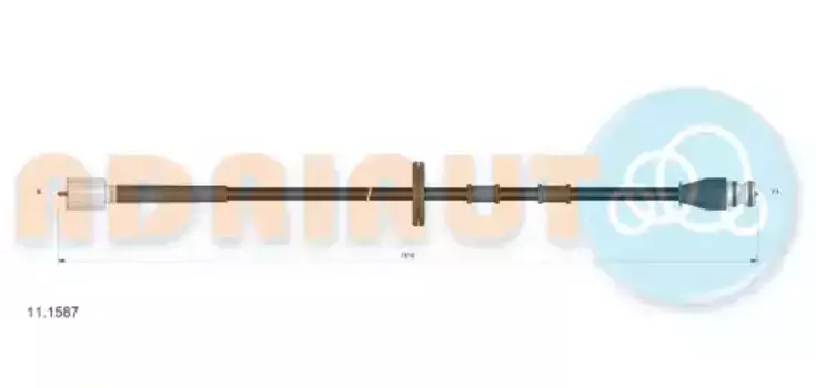 PE15153=13.20143=15.20197 [1315809080] !трос спидометра\ Fiat Ducato all КПП ME 95> 11.1587 ADRIAUTO