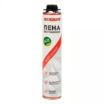 пена монтажная! всесезонная для пистолета 40л eco\ 89-0903 REXANT